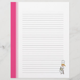 Cute Recipe Pages for Kitchen Binders