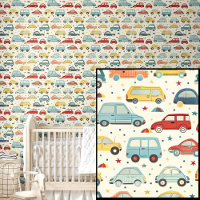 Cute Red Blue & Yellow Cars