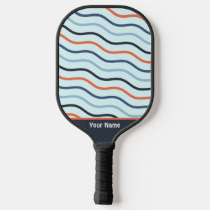 Cute Red Brick Pattern Sport Pickleball Paddle