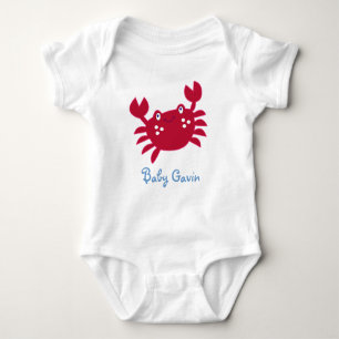 Cute Red Crab Under the Sea Baby Creeper