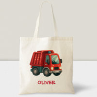 Cute Red Dump Truck