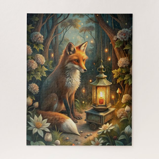 Cute Red Fox Jigsaw Puzzle (Vertical)