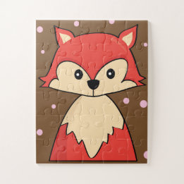Cute Red Fox | Kids Puzzle