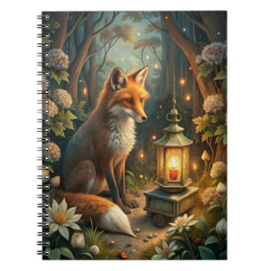 Cute Red Fox Notebook