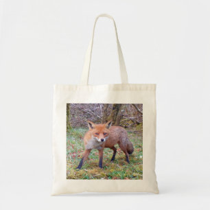 Cute Red Fox Tote Bag