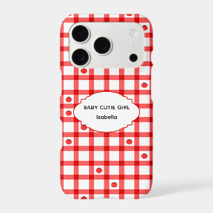Cute Red Gingham Tomatoes
