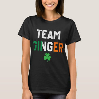 Cute Red Head Team Ginger St Patricks T-Shirt