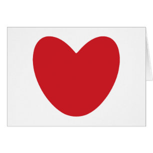 Cute red heart custom text photo Valentine's card