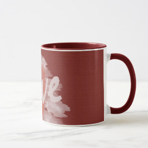 Cute Red Heart Mug