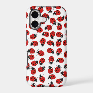 Cute Red Ladybug Pattern