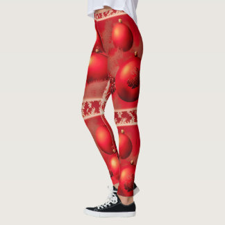 Cute Red leggings