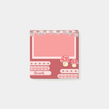 Cute Red Mushroom Personalised Custom