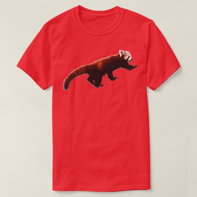 Cute Red Panda 15 T-Shirt (Design Front)