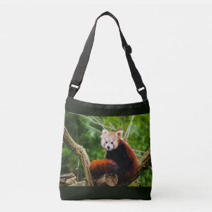 Cute Red Panda Bear Crossbody Bag