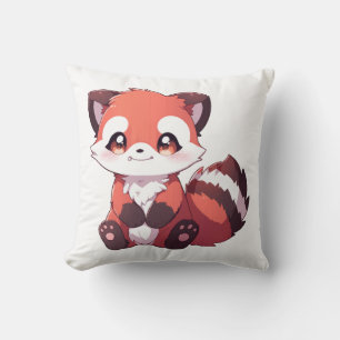 cute red panda cushion