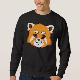 Cute Red Panda Endangered Red Cat-Bear Wildlife Sweatshirt