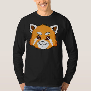 Cute Red Panda Endangered Red Cat-Bear Wildlife T-Shirt