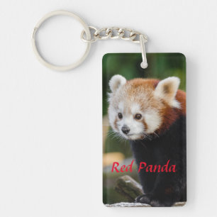Cute Red Panda Key Ring