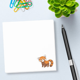 Cute Red Panda Post-it Notes