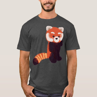 Cute red panda standing T-Shirt