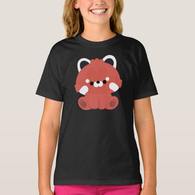 Cute Red Panda T-Shirt (Front)
