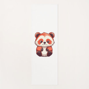 Cute Red Panda Yoga Mat