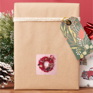 Cute Red Rose Romantic Valentine Sticker Sheet 