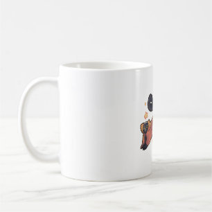 Cute red ruffed lemur Delight � Cute Animal Art Coffee Mug