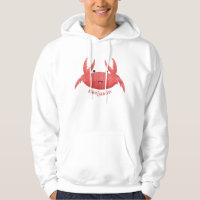 Cute red spotty crab cartoon illustration