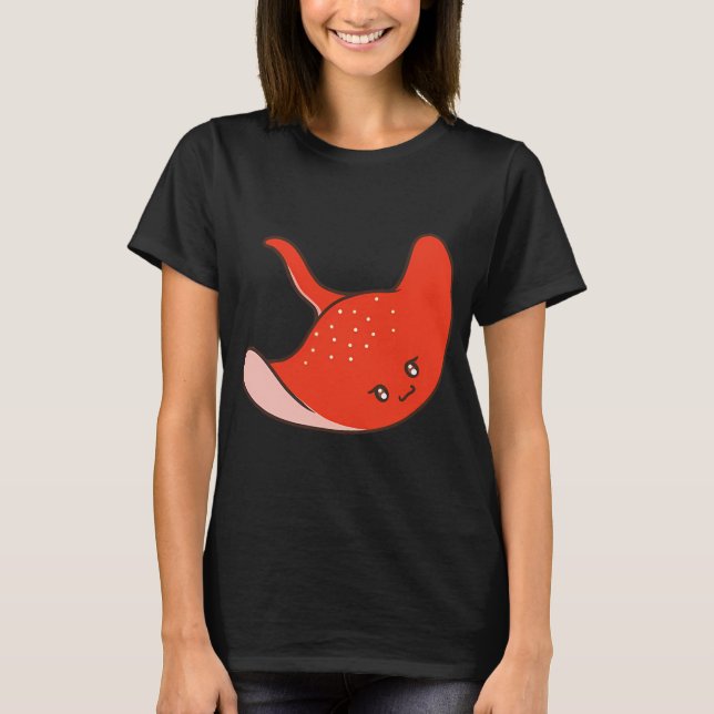 Cute red stingray T-Shirt (Front)