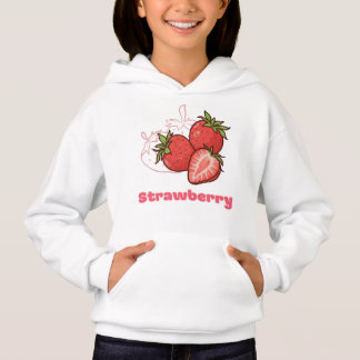 Cute Red Strawberry Fruit Aesthetic Kids