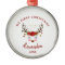 Cute Reindeer Baby 1st Christmas Ornament