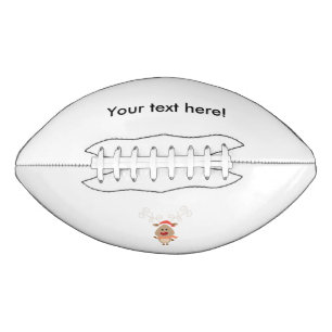 Cute reindeer cartoon football