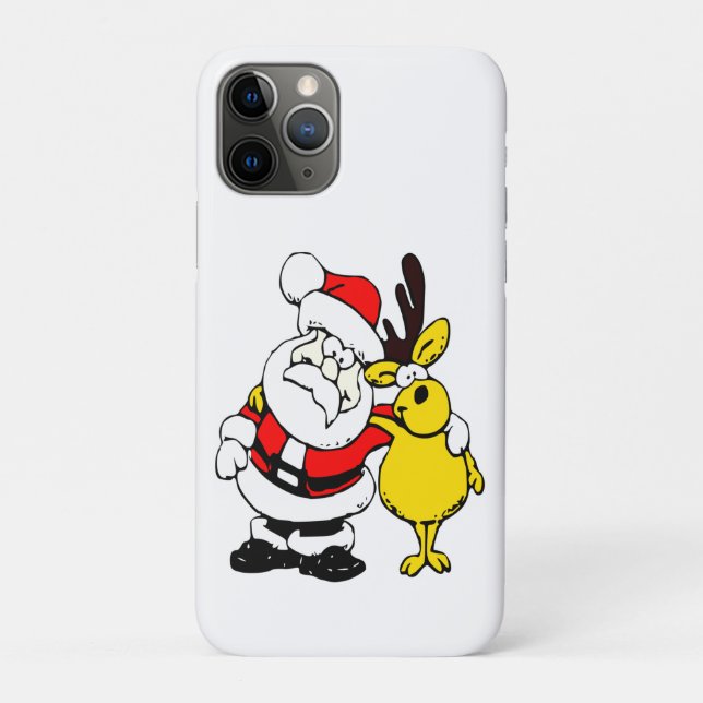 Cute Reindeer Christmas Golf Gift Design Case-Mate iPhone Case (Back)