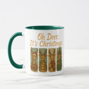 Cute Reindeer Christmas – Oh Deer Mug