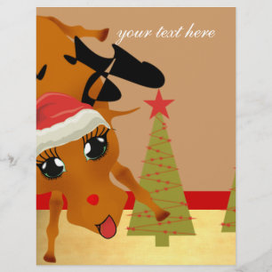 Cute Reindeer Flyer