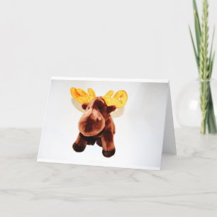 CUTE REINDEER HOLIDAY CARD