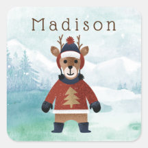 Cute Reindeer in Sweater