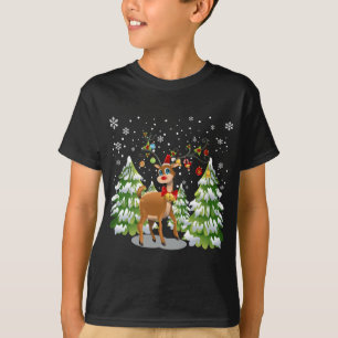 Cute Reindeer in the Snow T-Shirt
