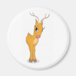 Cute Reindeer Magnet