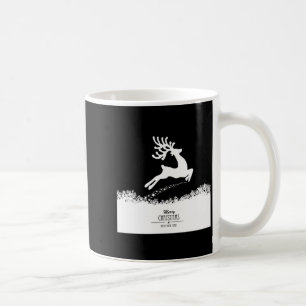 Cute Reindeer Merry Xmas Merry Christmas Happy New Coffee Mug