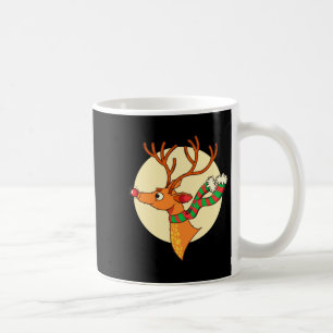 Cute Reindeer Merry Xmas Merry Christmas Happy New Coffee Mug