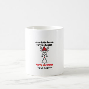 Cute Reindeer Mug - Christian Christmas Gift