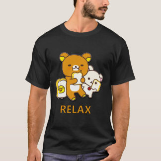 cute Relax Rilakkuma Es T-Shirt