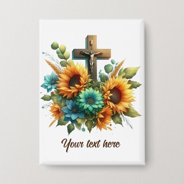 Cute Religious Cross add text (Front)