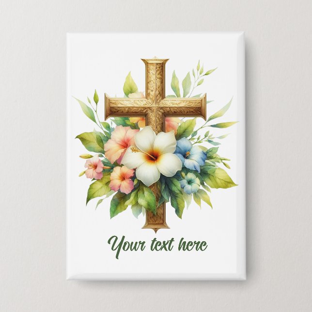 Cute Religious Cross add text  (Front)