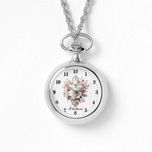 Cute religious cross I believe  Watch