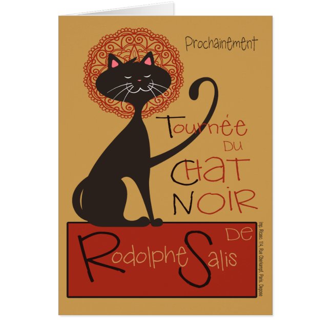 Cute Remake of Le Chat Noir Black Cat (Front)
