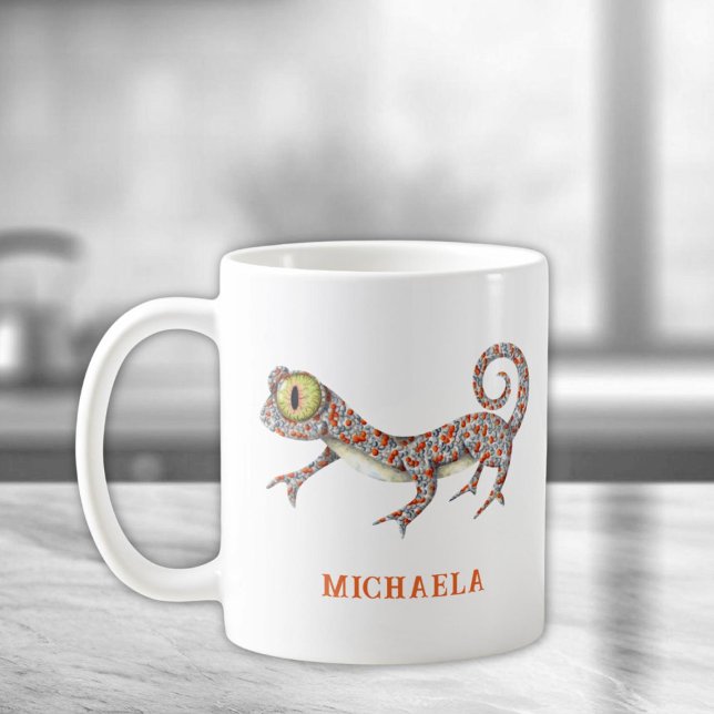 Cute Reptile Personalised Coffee Mug (Creator Uploaded)