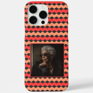 Cute Retirement Gifts For Mom Geometric Design iPhone 16 Pro Max Case